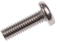 526-956 RS PRO Slot M3 Pan A2 304 Stainless Steel Machine Screws DIN 85 x 10.0mm