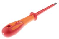 t49145-2 CK Pozidriv Insulated Screwdriver, PZ2 Tip, 100 mm Blade, VDE/1000V