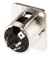458-030 RS PRO Panel Mount XLR Connector, Male, 5 Way