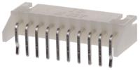 s10b-xh-alfsn JST XH Series Right Angle Through Hole PCB Header, 10 Contact(s), 2.5 mm Pitch, 1 Row, Shrouded