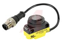 qs18vp6lpq5 Banner Retroreflective Photoelectric Sensor, Barrel Sensor, 3.5 m Detection Range