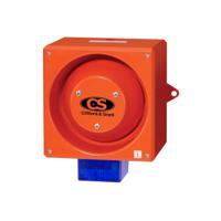 yl80n50brfwr Clifford & Snell YL80 Series Blue Sounder Beacon, 230 V, IP66, Side Mount, 116dB at 1 Metre