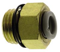 kq2h06-u02a SMC KQ2 Series Straight Threaded Adaptor, Uni 1/4 Male to Push In 6 mm, Threaded-to-Tube Connection Style