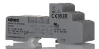 858-100 WAGO 14 Pin 250V ac DIN Rail, Screw Fitting Relay Socket, for use with Relay