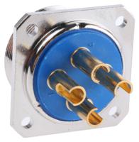 5337-630-06 Jaeger Circular Connector, 4 Contacts, Panel, Standard Connector, Male, IP50, IP54