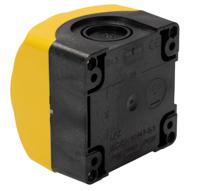 lpzp1a5 Lovato Yellow Plastic Platinum Push Button Enclosure - 1 Hole 22mm Diameter