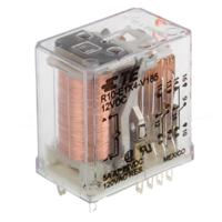 r10-e1x4-v185 TE Connectivity Plug In Power Relay, 12V dc Coil, 5A Switching Current, 4PDT
