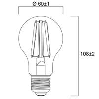 30137 Sylvania E27 LED Bulbs 4 W(60W), 4000K, Cool White, Pear shape
