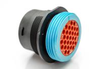 ahdp04-24-31pr-wta Amphenol Industrial Circular Connector, 31 Contacts, Panel, Standard Connector, Plug, Male, IP67, IP69K, Duramate AHDP