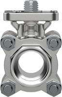 vzbe-1-t-63-t-2-f0405-v15v15 Festo Stainless Steel 2 Way, Ball Valve, Threaded, NPT 1in, 25mm