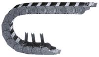 2600070630 Igus 2600, e-chain Black Cable Chain - Flexible Slot, W91 mm x D50mm, L1m, 63 mm Min. Bend Radius, Igumid G
