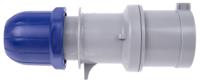 2133233 Scame IP44 Blue Cable Mount 2P + E Industrial Power Plug, Rated At 32A, 230 V