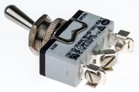 636h APEM Toggle Switch, Panel Mount, On-On, SPDT, Screw Terminal, 400V ac