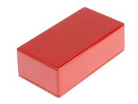 158-5311 RS PRO Red Die Cast Aluminium Enclosure, IP54, Red Lid, 120 x 65.5 x 39.75mm
