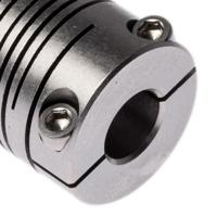 703192828 Huco Beam Coupling, 19mm Outside Diameter, 8mm Bore, 28mm Length Coupler