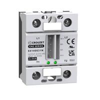 84140631n Crouzet GN2 Series Solid State Relay, 50 A Load, Panel Mount, 510 V rms Load