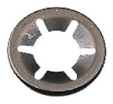 172-307 RS PRO Enamelled Steel Open Push-On Fastener for 2mm Shaft