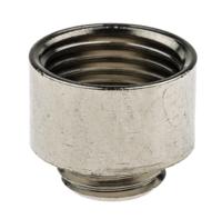 52104450 Lapp Cable Gland Adaptor, M12 Exterior Thread, M16 Interior Thread, Nickel Plated Brass, SKINDICHT Series