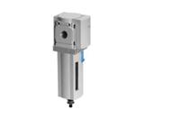 ms4-lf-18-erm Festo MS series 40μm G 1/8 0bar to 14 bar Filter 1100L/min max with Manual drain