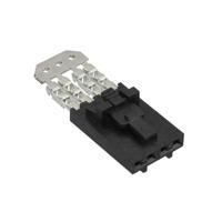 14600042 Molex, 70400 Female Crimp Connector Housing, 2.54mm Pitch, 4 Way, 1 Row