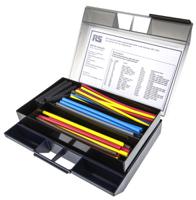 rnf-100-col-kit2 TE Connectivity Heat Shrink Tubing 25.4mm Sleeve Dia. x Set Length 2:1 Ratio, RNF-100 Series
