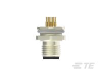 t4140012121-000 TE Connectivity Circular Connector, 12 Contacts, Rear, M12 Connector, Plug, Male, IP67, M12 Series