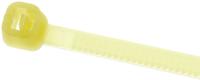 811-1647 RS PRO Cable Tie, Heat Stabilised, 203mm x 3.6 mm, Green Nylon, Pk-100