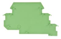 2716949 Phoenix Contact D-DEK 1.5 GN Series End Cover for Use with DIN Rail Terminal Blocks