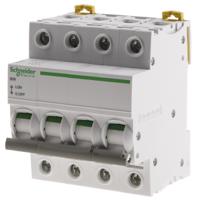 a9s65463 Schneider Electric 4P Pole Isolator Switch - 63A Maximum Current, IP20