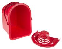 218-6724 12L Plastic Red Mop Bucket With Handle