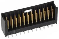280521-2 TE Connectivity AMPMODU MOD II Series Straight Through Hole PCB Header, 24 Contact(s), 2.54 mm Pitch, 2 Row, Shrouded