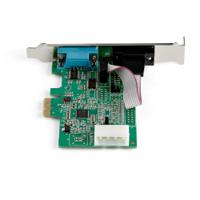 pex2s953 StarTech.com 2 Port PCIe RS232 Serial Card