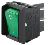 18353608 Marquardt Illuminated DPST, On-Off Rocker Switch Panel Mount