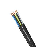 0041044 Lapp ÖLFLEX CRANE F Control Cable, 8 Cores 1.5 mm² 15 AWG, 50 m, Unscreened Stranded, Black Rubber Sheath