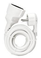 143502087 Kopp 2m 1 Socket Type F - German Schuko Extension Lead, 230 V, IP20