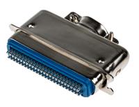 239-1229 RS PRO Male 50 Pin Straight Cable Mount SCSI Connector, Solder