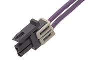 206461-0200 Molex Female PCB Connector Housing, 3mm Pitch, 2 Way, 2 Row