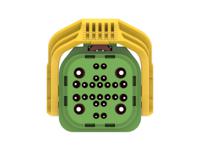 2405007-3 TE Connectivity, DEUTSCH NTSEAL Automotive Connector Green Cable Mount 26 Way