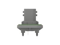 2-2378191-1 TE Connectivity 2-23781 Series Vertical Panel PCB Header, 15 Contact(s), 6 mm Pitch, 2 Row, Shrouded