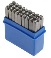 251-801 RS PRO 4mm x 27 Piece Engraving Punch Set, (Letters: A → Z, (&))