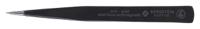 5-077-13 Bernstein 130 mm, Stainless Steel, Rounded; Tapering; Pointed, ESD Tweezers