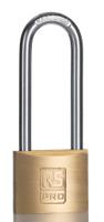 195-8247 RS PRO Key Brass, Stainless Steel Padlock, Keyed Alike, 6mm Shackle, 40mm Body