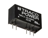 tmv-2-15159hi TRACOPOWER TMV 2HI DC-DC Converter, -9V dc/ -110mA Output, 13.5 → 16.5 V dc Input, 2W, Through Hole, +85°C Max