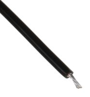 5855-bk005 Alpha Wire Hook-up Wire TEFLON Series Black 0.33 mm² Hook Up Wire, 22 AWG, 19/0.16 mm, 30m, PTFE Insulation, 5855 BK005