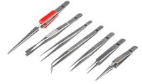 136-9881 RS PRO Stainless Steel, Tweezer Set