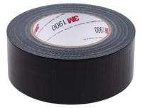 1900 3M VALUE DUCT  Scotch  Duct Tape, 50m x 50mm, Black