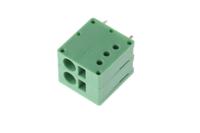 1991095 Phoenix Contact SPT 2.5/ 2-V-5.0 Series PCB Terminal Block, 2-Contact, 5mm Pitch, Through Hole Mount, 1-Row, Spring