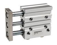 180-287 RS PRO Pneumatic Guided Cylinder - 20mm Bore, 40mm Stroke, Double Acting