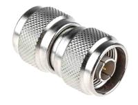 r161703000w Radiall Straight 50Ω RF Adapter N Plug to N Plug 11GHz