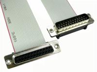 251-3281 RS PRO Female 25 Pin D-sub to Male 25 Pin D-sub Serial Cable, 500mm